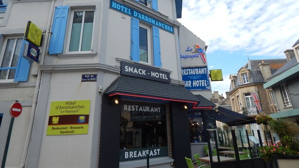 Property entrance - Hotel d'Arromanches (Arromanches-les-Bains)