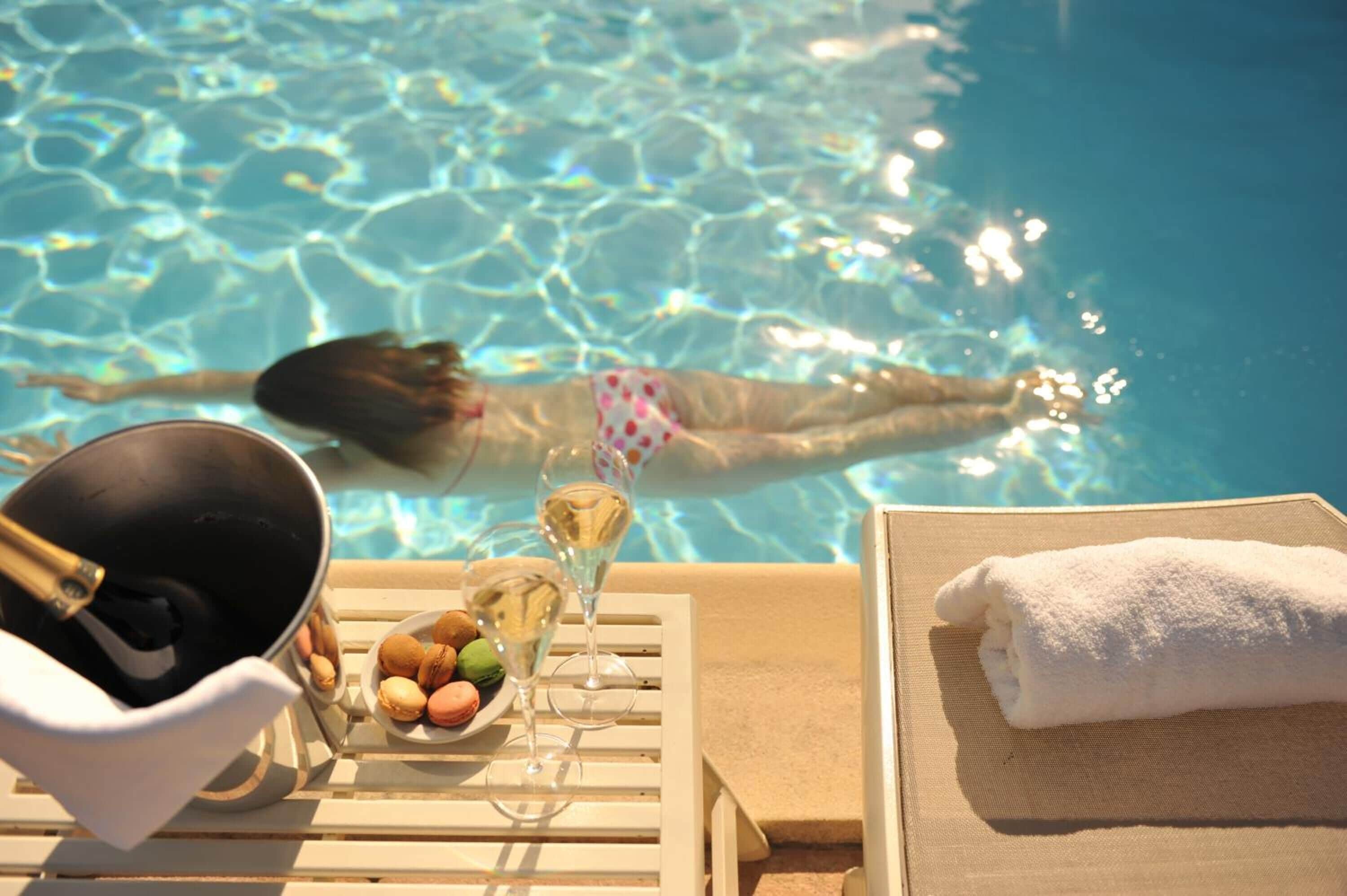 Alberca al aire libre por temporada 