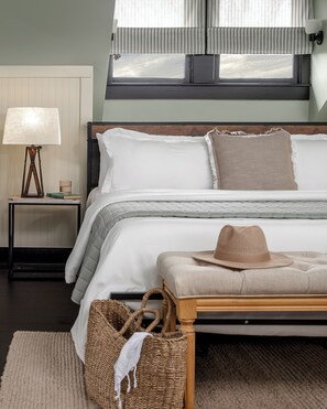 Suite – exclusive, 1 kingsize-seng (The Loft) | Sengetøy av topp kvalitet, individuelt dekorert og individuelt innredet