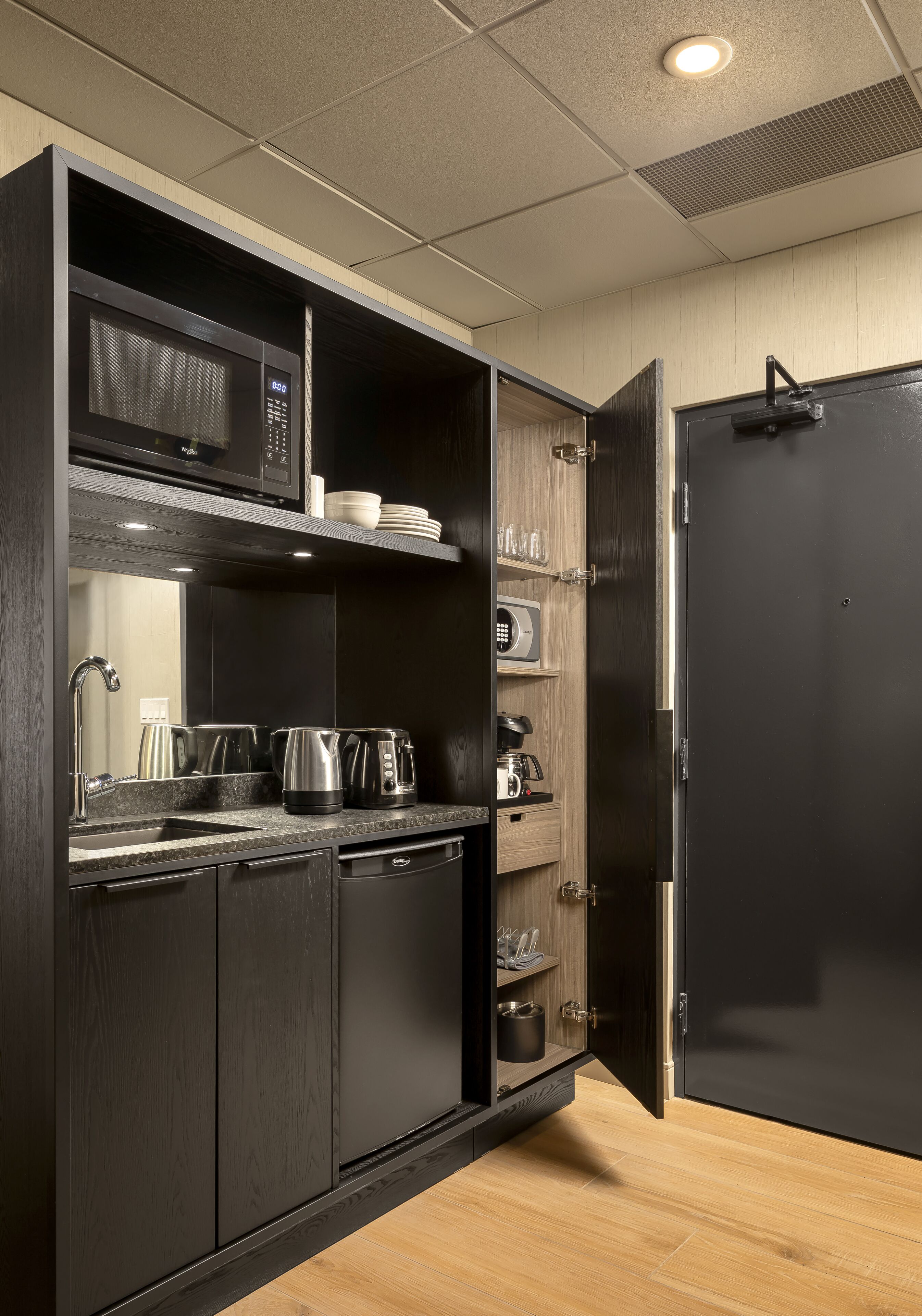 summit one bedroom suite, 1 king bed | private kitchen | fridge, espresso maker, coffee/tea maker, electric kettle