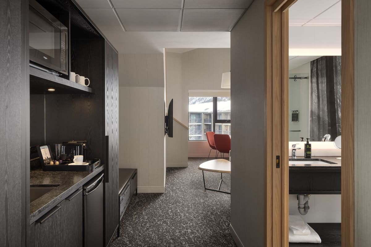 Loft Suite | Private kitchenette | Fridge, espresso maker, coffee/tea maker, electric kettle