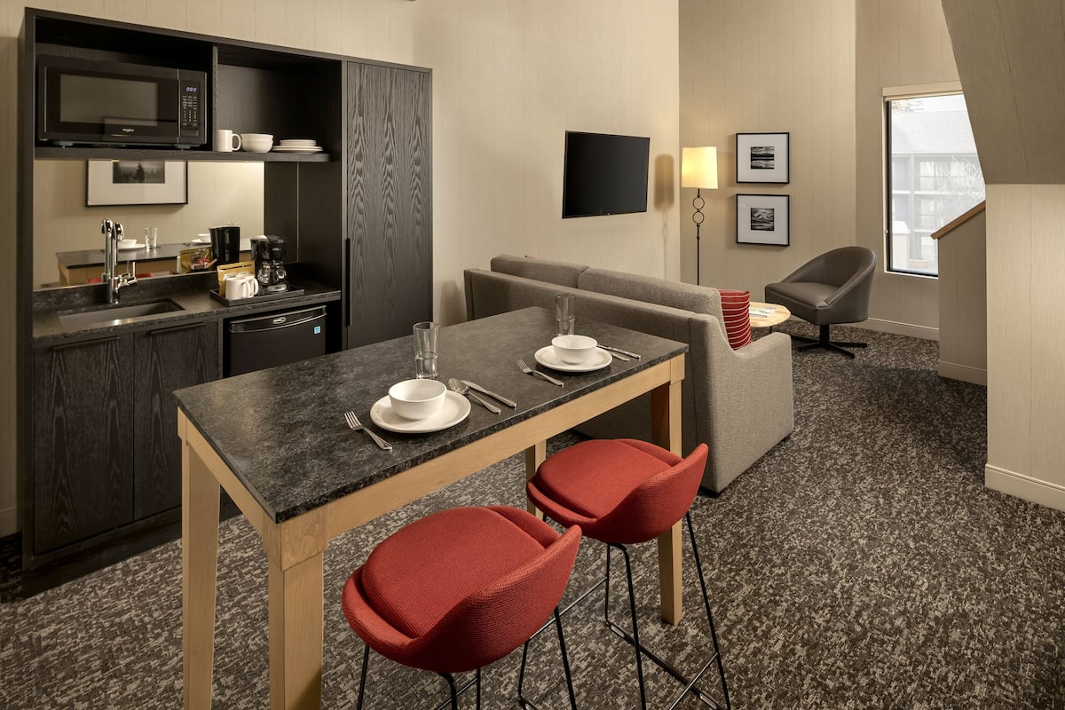 loft suite | 1 bedroom, in-room safe, desk, blackout curtains