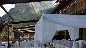Espace mariage en plein air