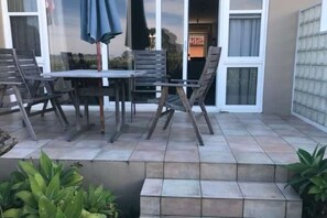 Signature Suite, 1 Bedroom, Jetted Tub, Sea View | Terrace/patio