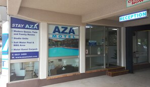 Entrada al alojamiento