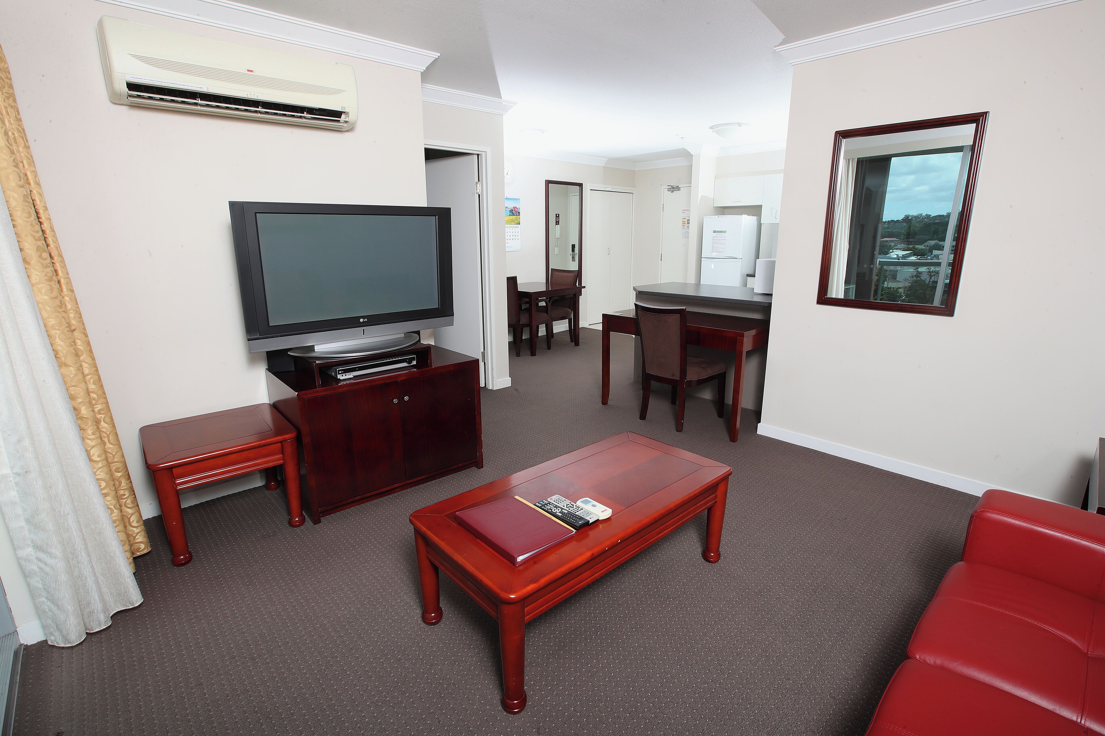 standard apartment, 1 bedroom | living area | plasma tv, dvd player