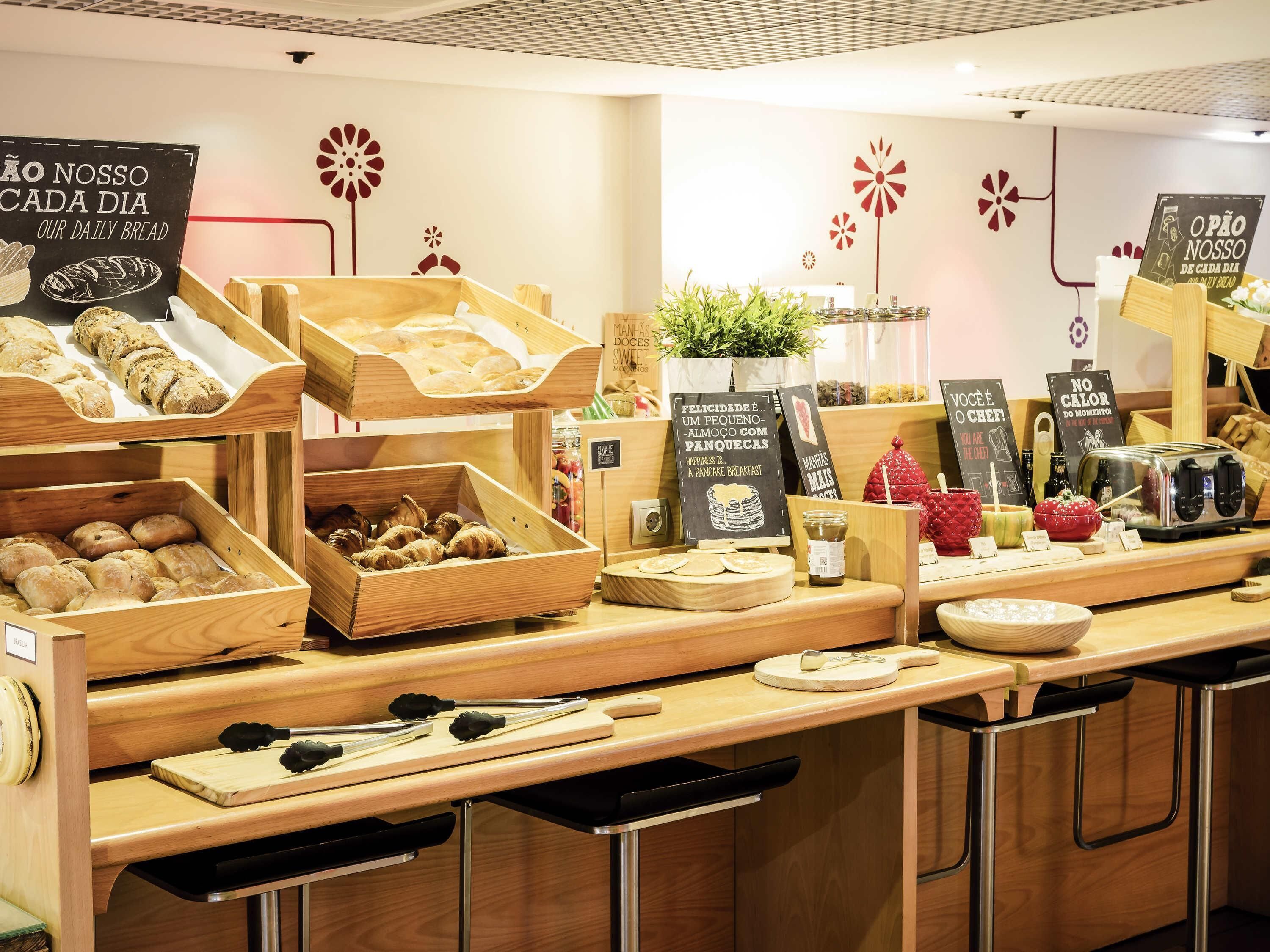 Daily buffet breakfast (EUR 10.90 per person)