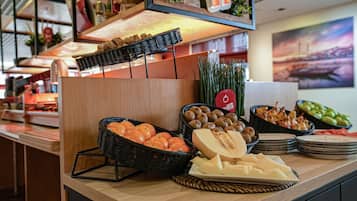 Daily buffet breakfast (EUR 10.90 per person)