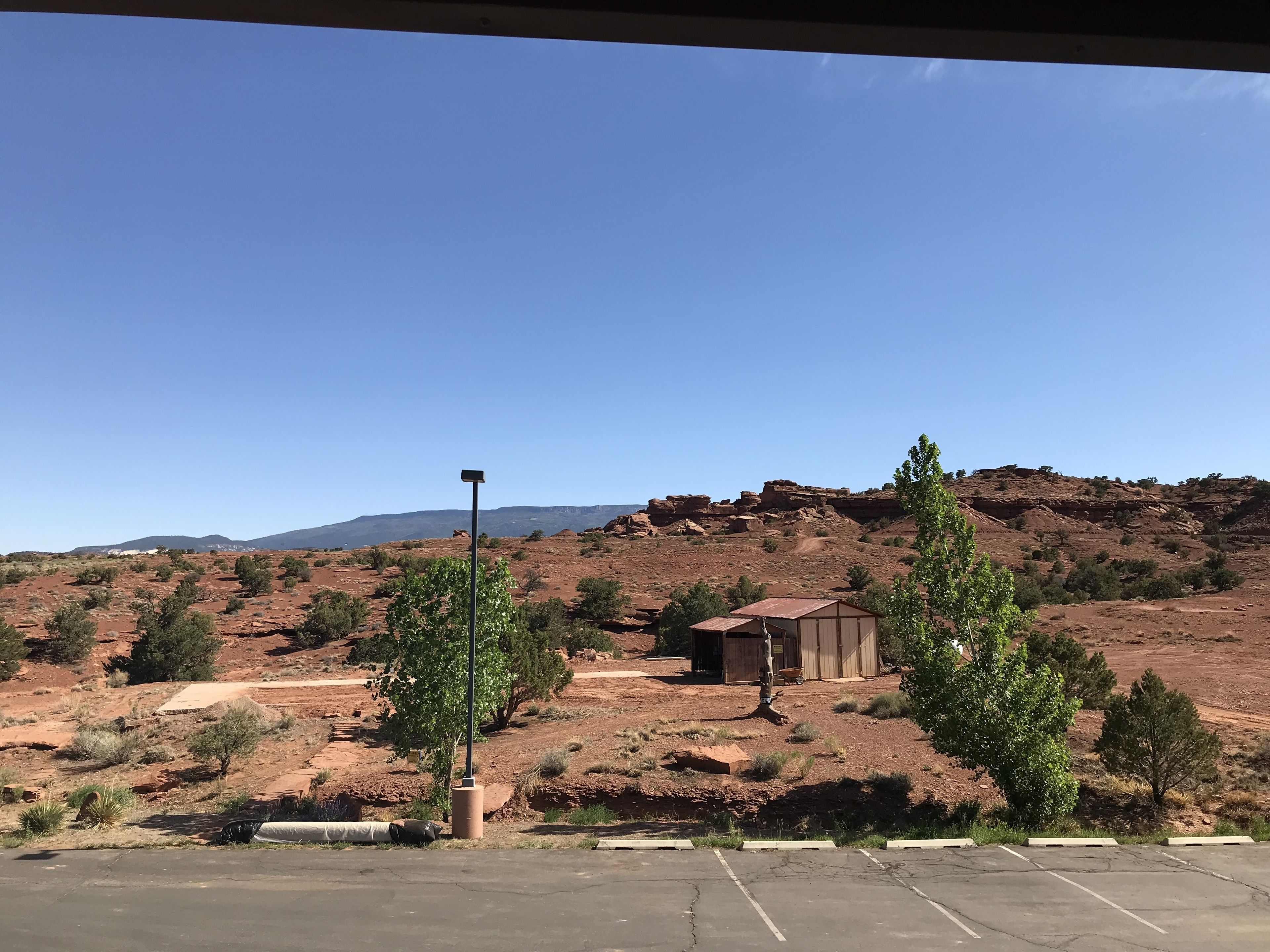 deluxe room, 1 king bed, mountain view | view from room