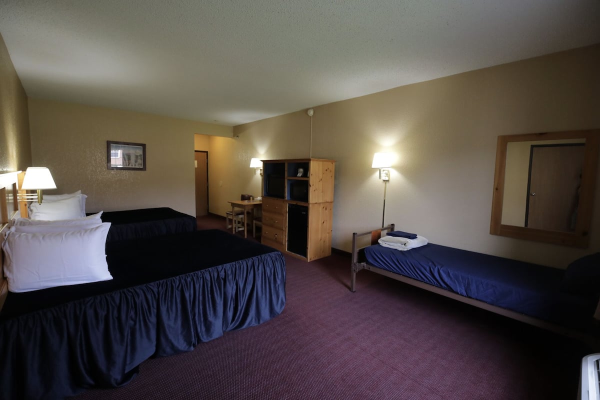 standard room, multiple beds | iron/ironing board, free wifi, bed sheets