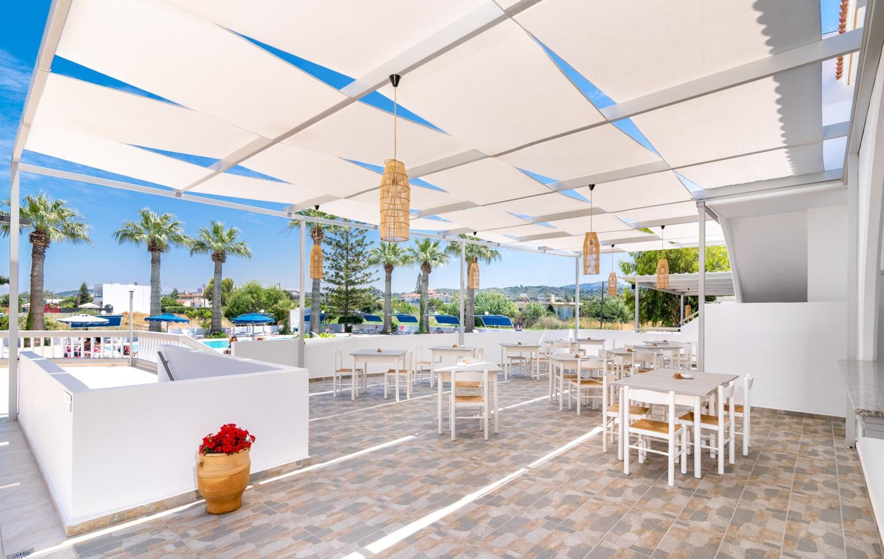 Breakfast and dinner served, Mediterranean cuisine