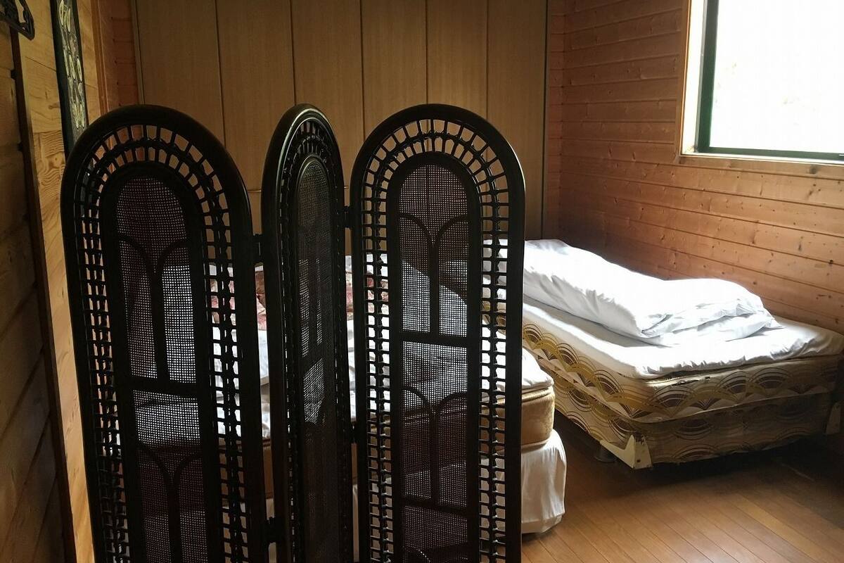雙床房 (with Shared Open-Air-Bath) | 書桌、免費 Wi-Fi