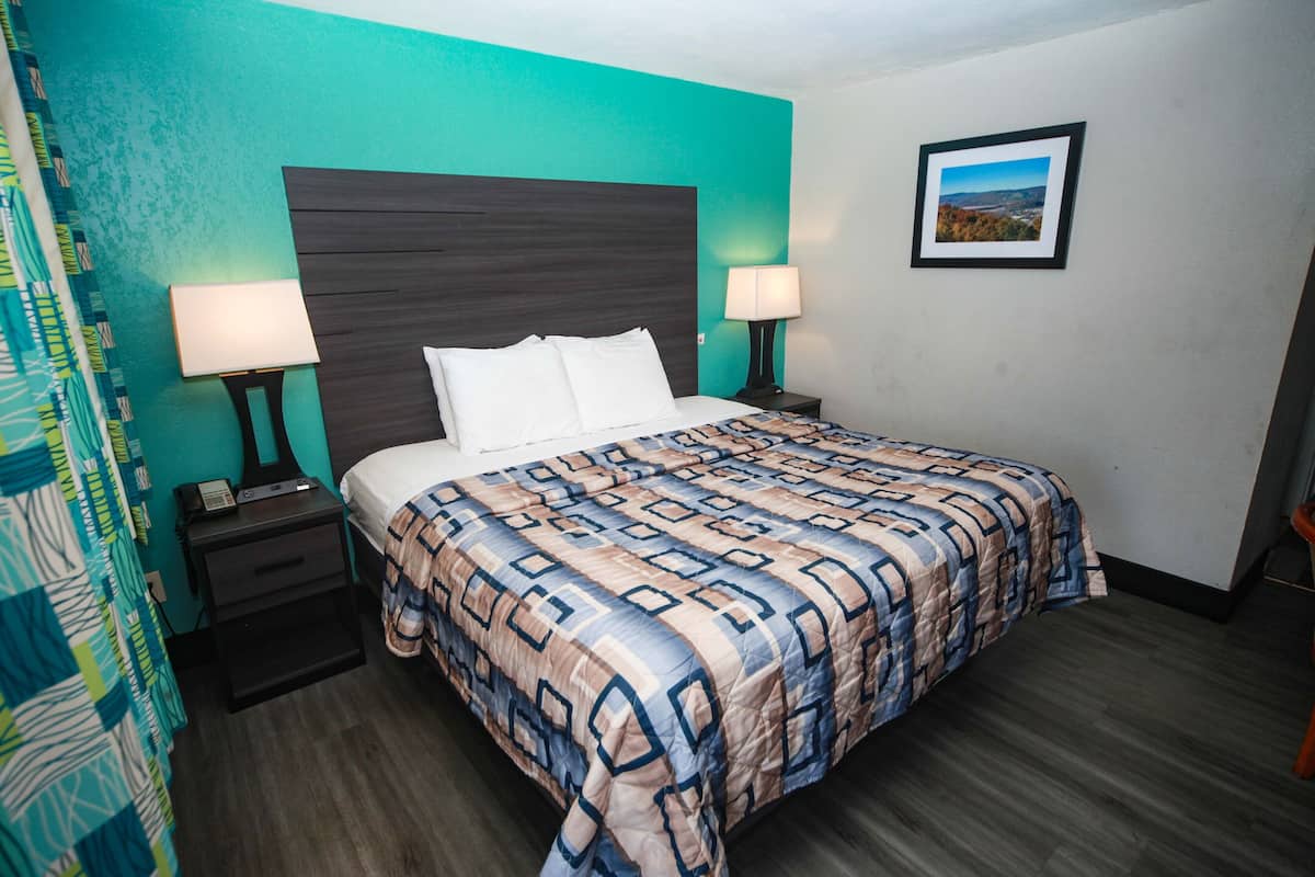 Room, 1 King Bed, Smoking | Desk, iron/ironing board (on request), WiFi (free), alarm clocks