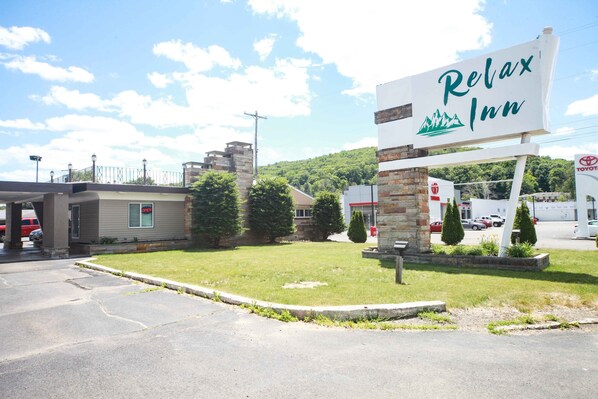 Voorkant van accommodatie