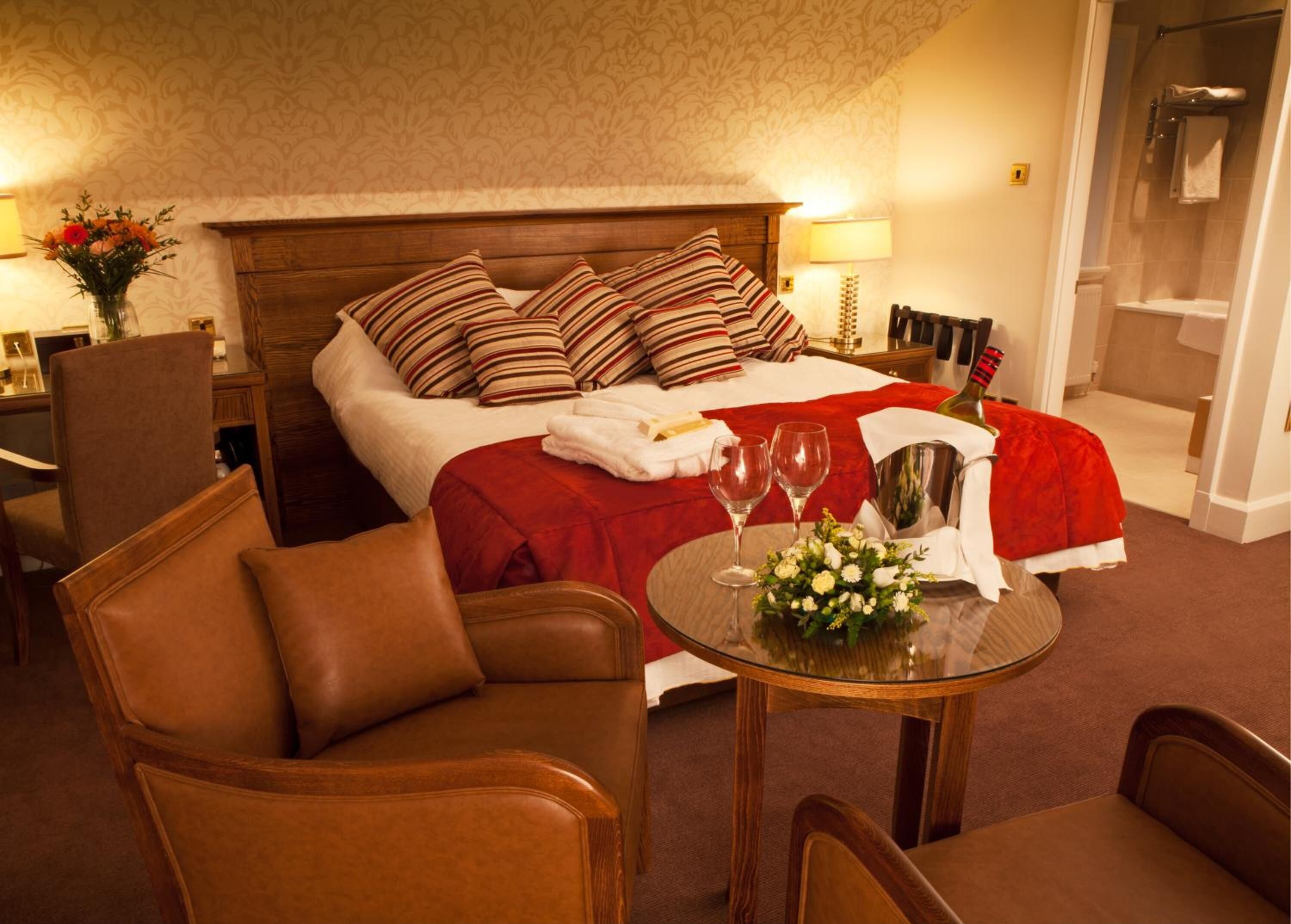 in-room safe, desk, laptop workspace, iron/ironing board