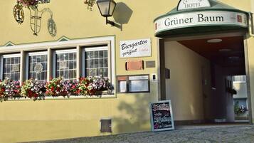 Fassade der Unterkunft