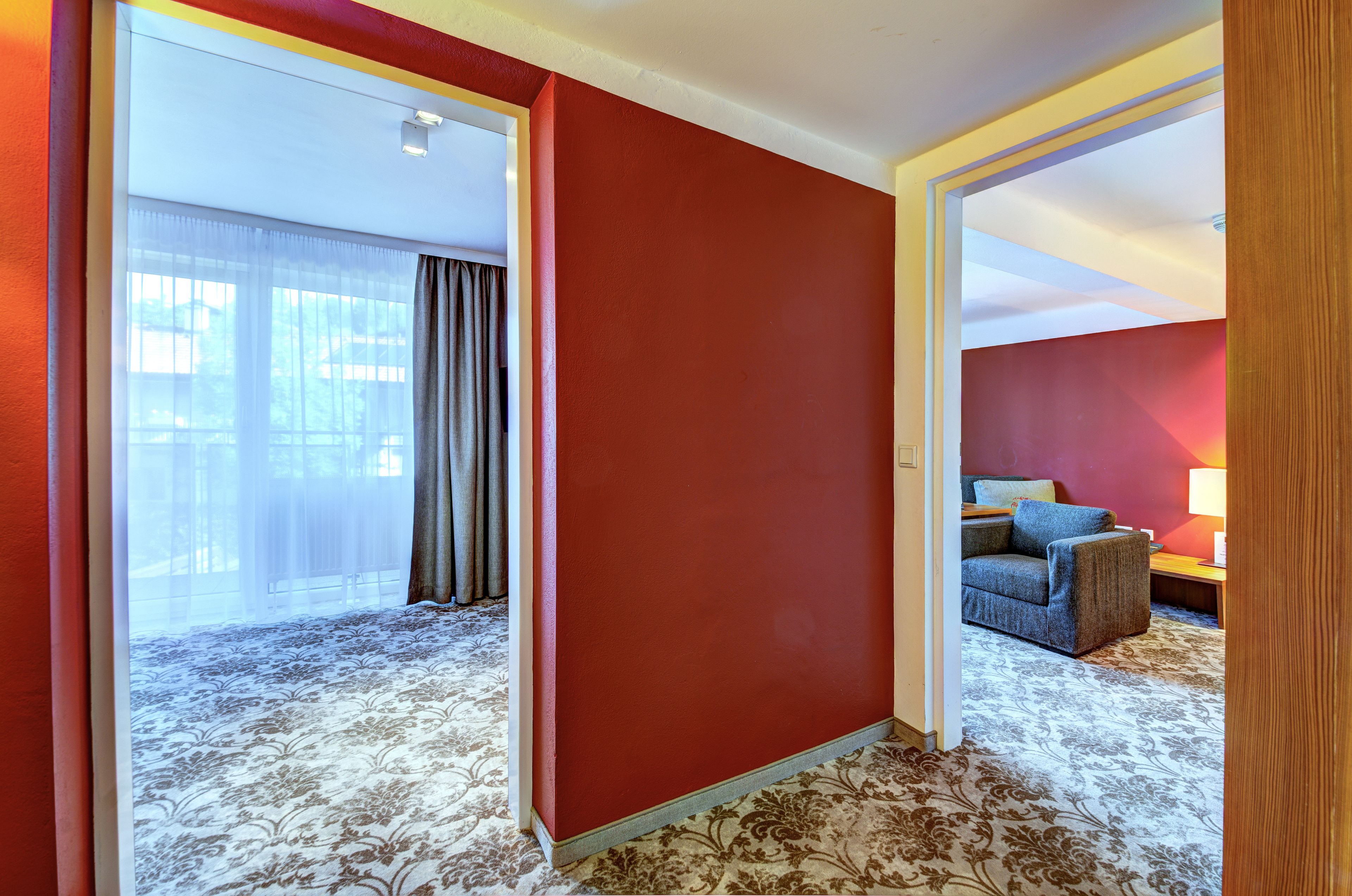 family room, balcony | premium bedding, in-room safe, soundproofing, free wifi