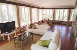 Sala de estar en el lobby