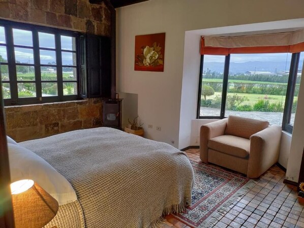 Premium bedding, down duvets, pillow-top beds, individually decorated