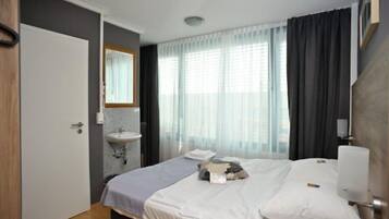 In-room safe, desk, blackout curtains, iron/ironing board