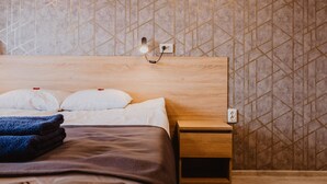 Standard Double Room | Desk, iron/ironing board (on request), WiFi (free) - Aleksandri Hotel (Tartu)
