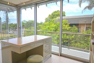 Pacific Penthouse | Living area | 42-inch LCD TV with satellite channels, TV