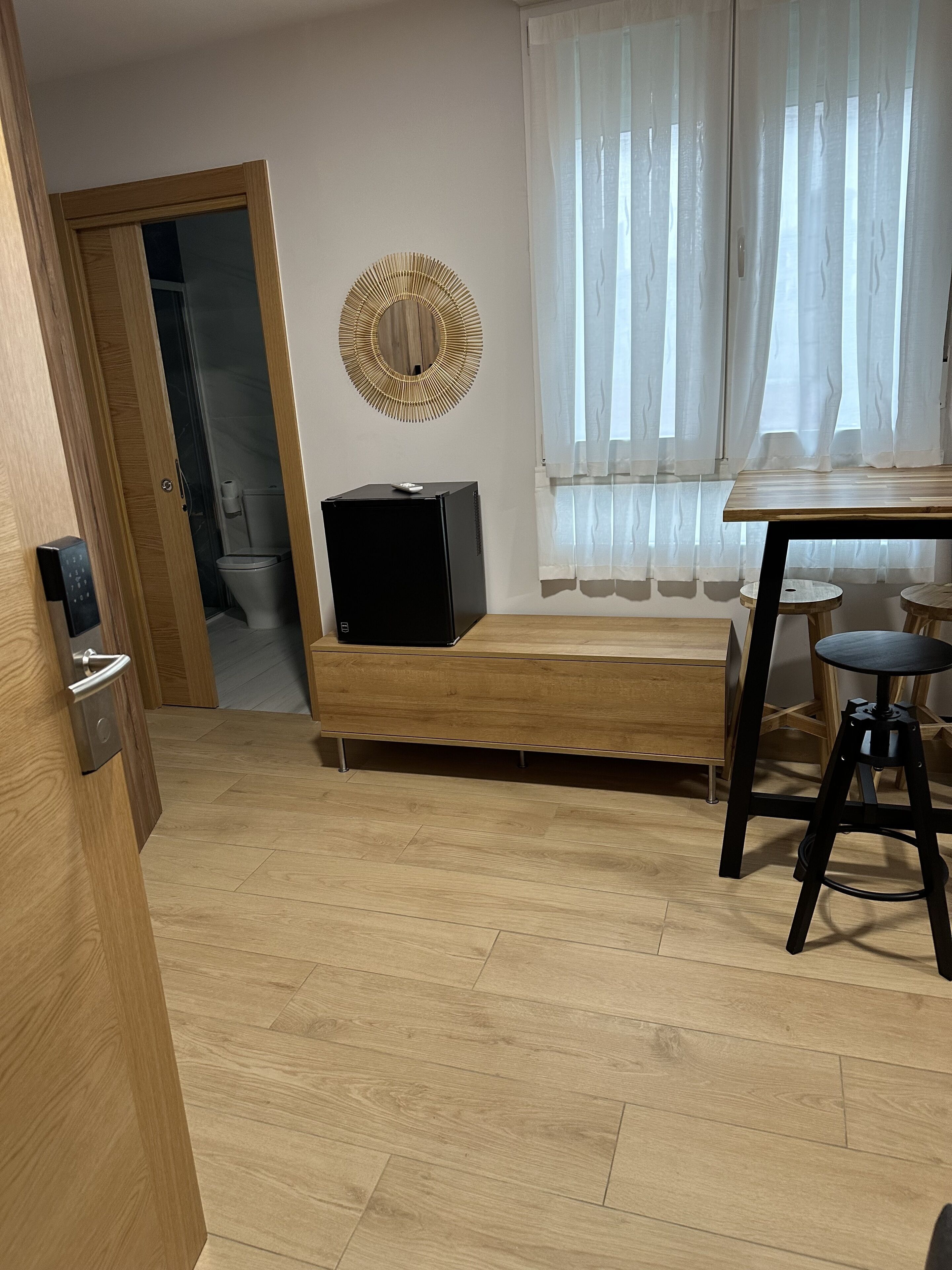 comfort studio suite | living area | 22-inch plasma tv with digital channels, tv