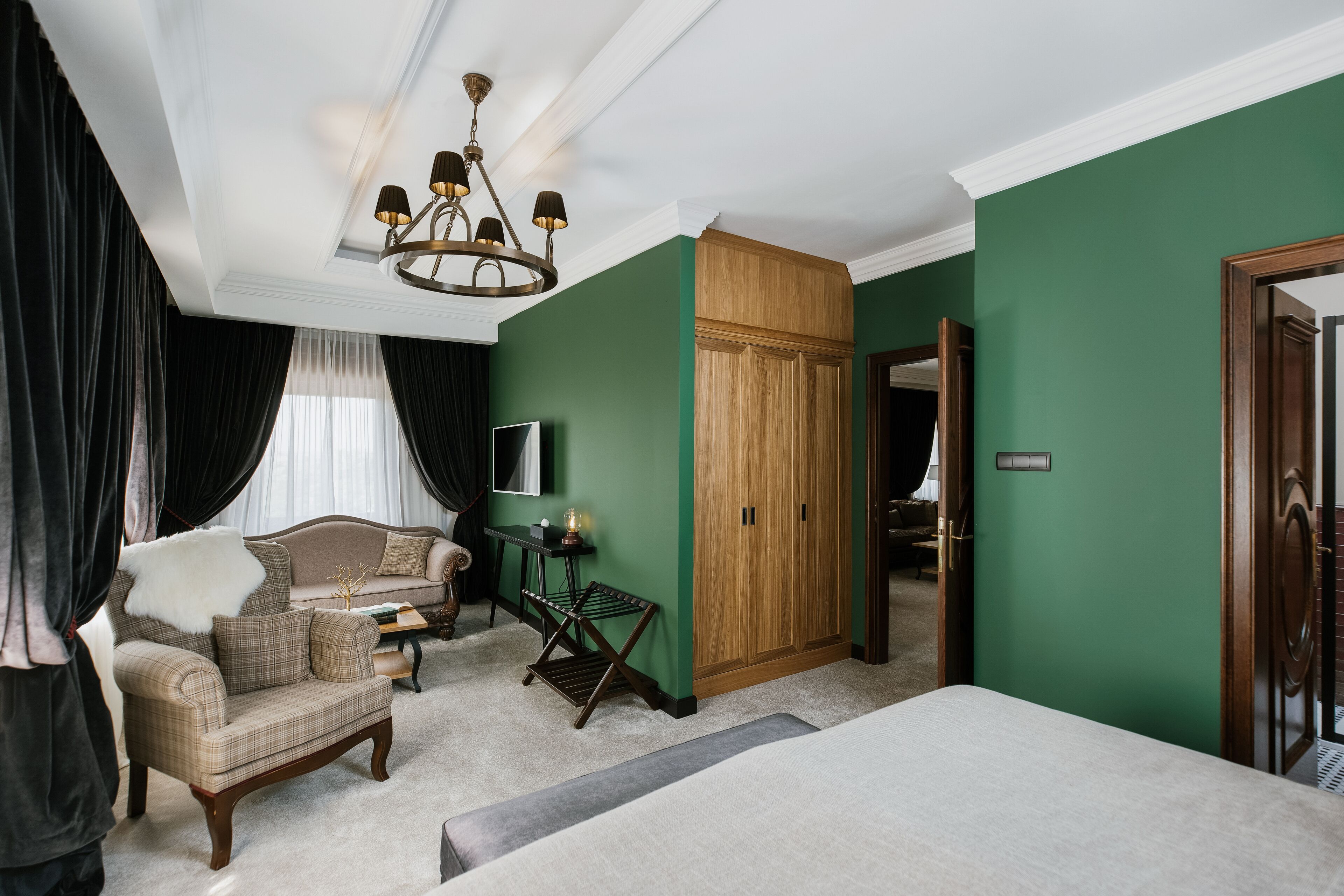 presidential suite | egyptian cotton sheets, premium bedding, memory-foam beds, minibar