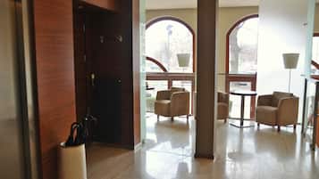 Sala de estar en el lobby