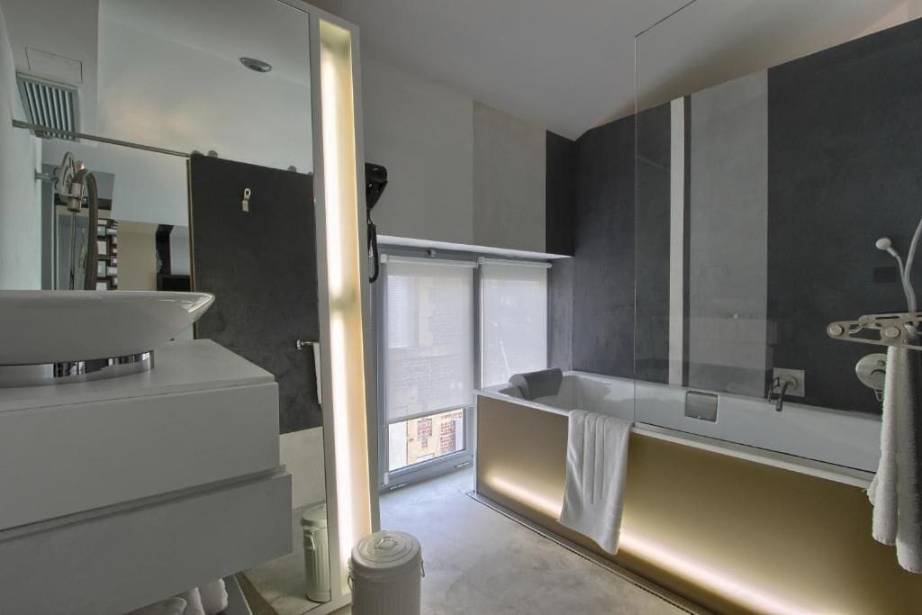 free toiletries, hair dryer, bathrobes, slippers