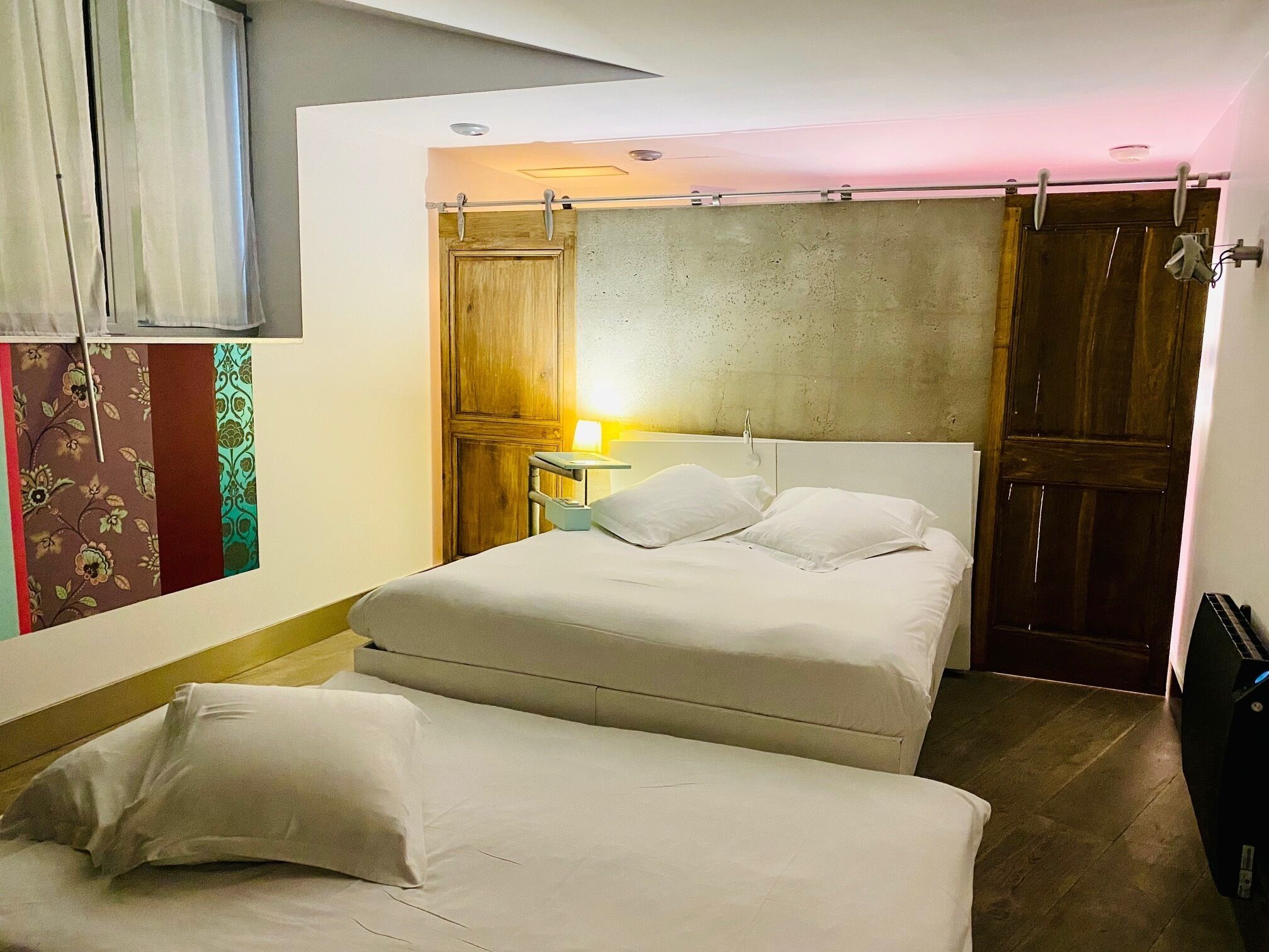 superior quadruple room | in-room safe, individually decorated, desk, iron/ironing board