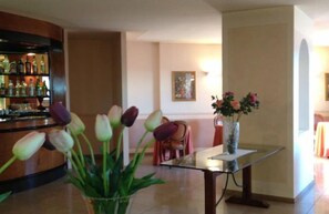 Lobby sitting area