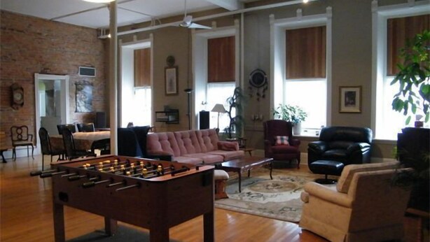 Luxury Loft | Living area - 1000 Island Condo Getaway (Gananoque)