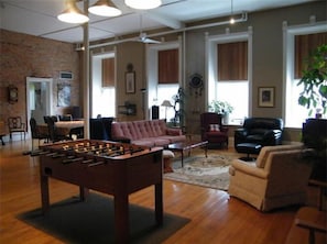 Luxury Loft | Living area | TV