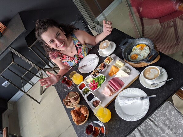 Breakfast served