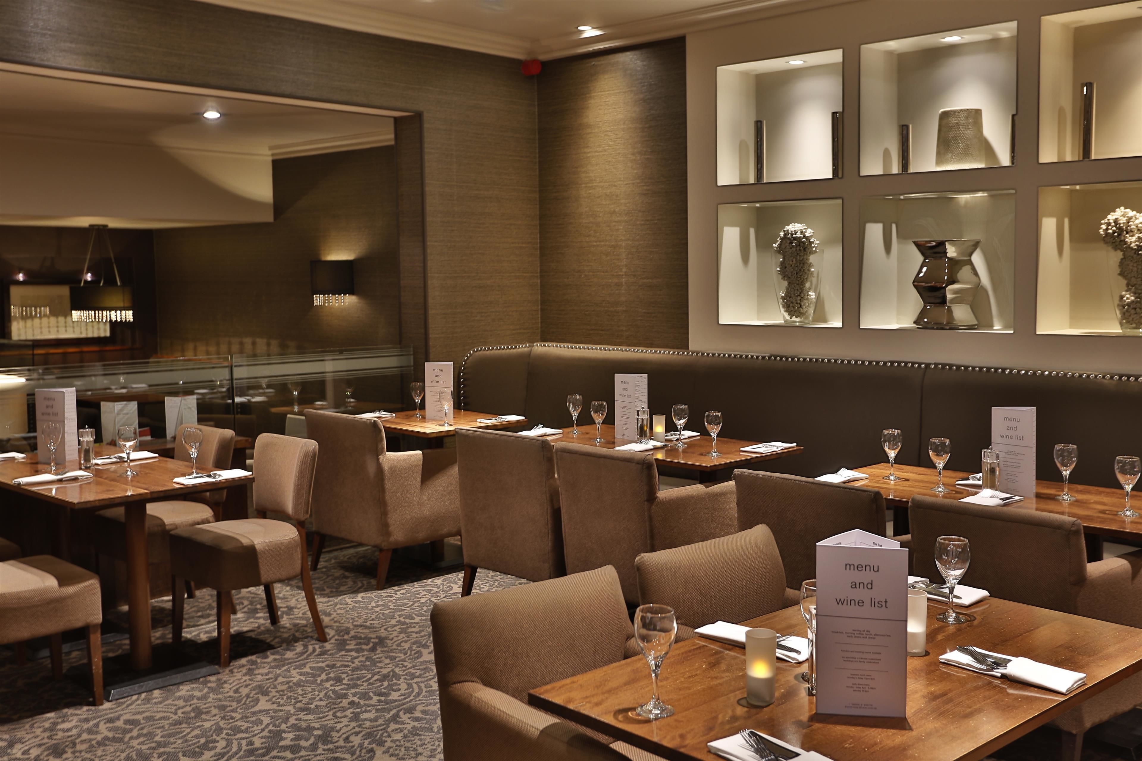 breakfast, lunch and dinner served