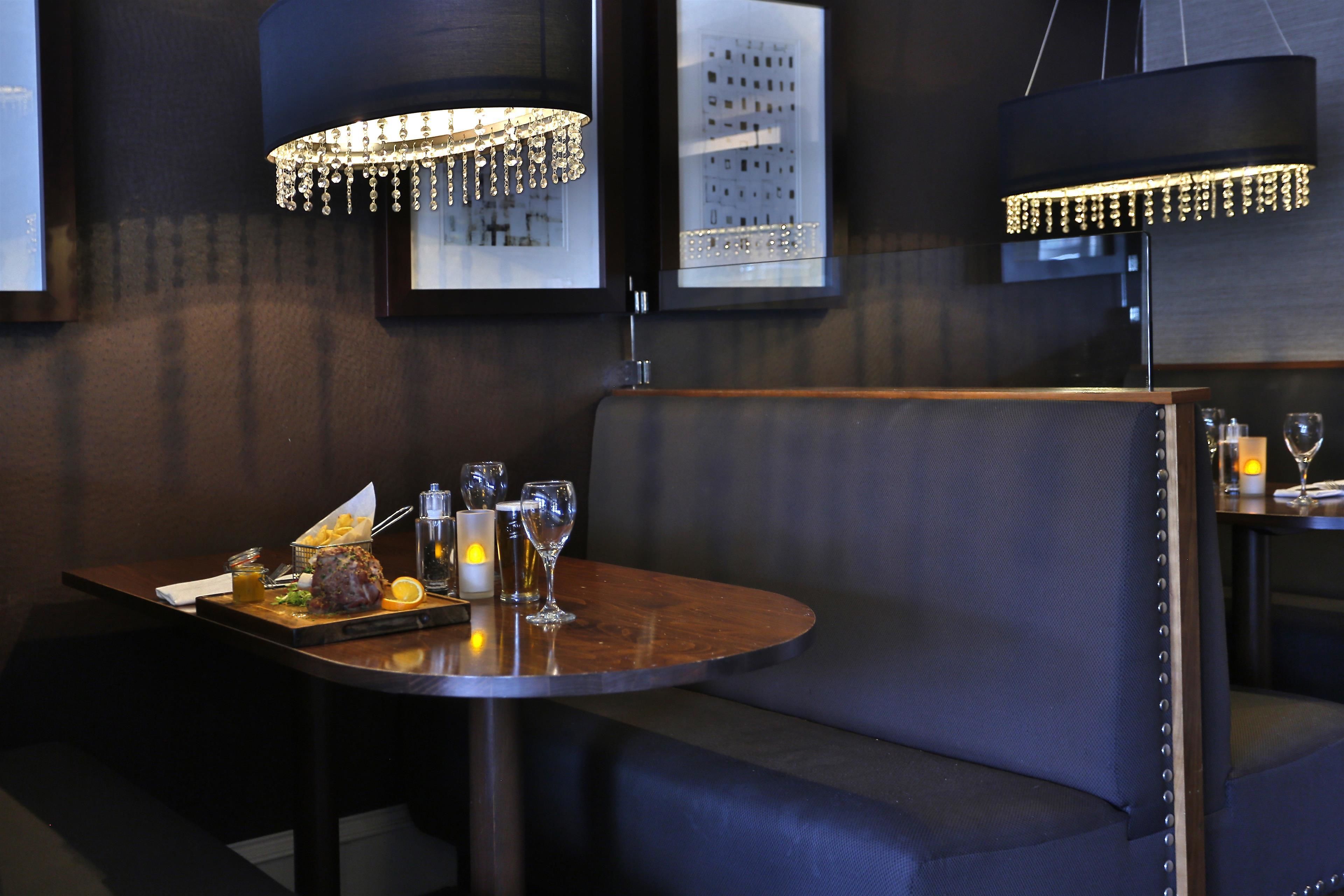 breakfast, lunch and dinner served