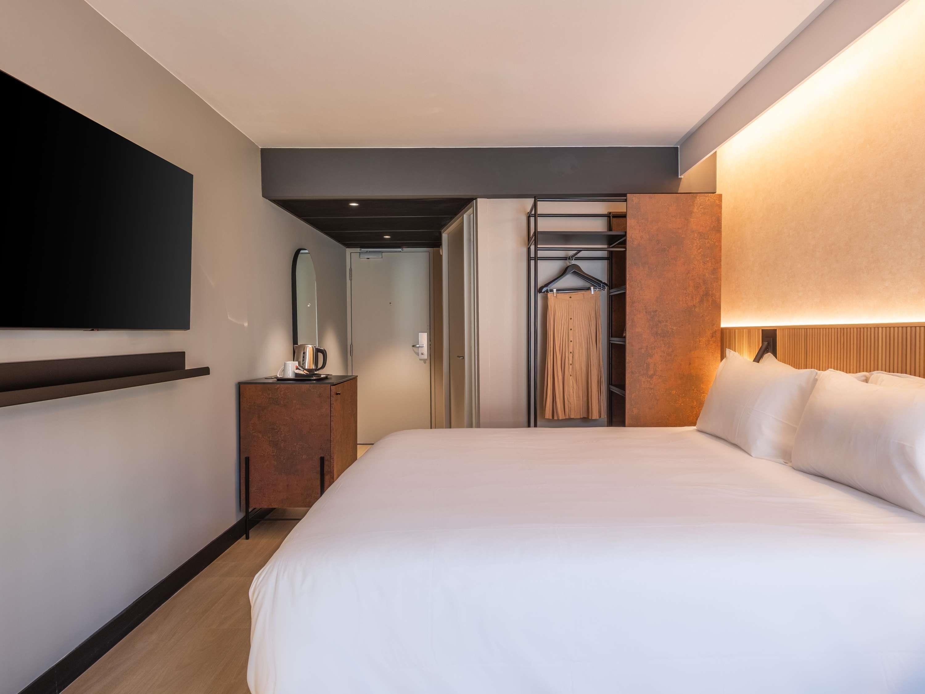 Chambre Standard, 1 lit double et 1 canapé-lit | Literie de qualité supérieure, coffres-forts dans les chambres