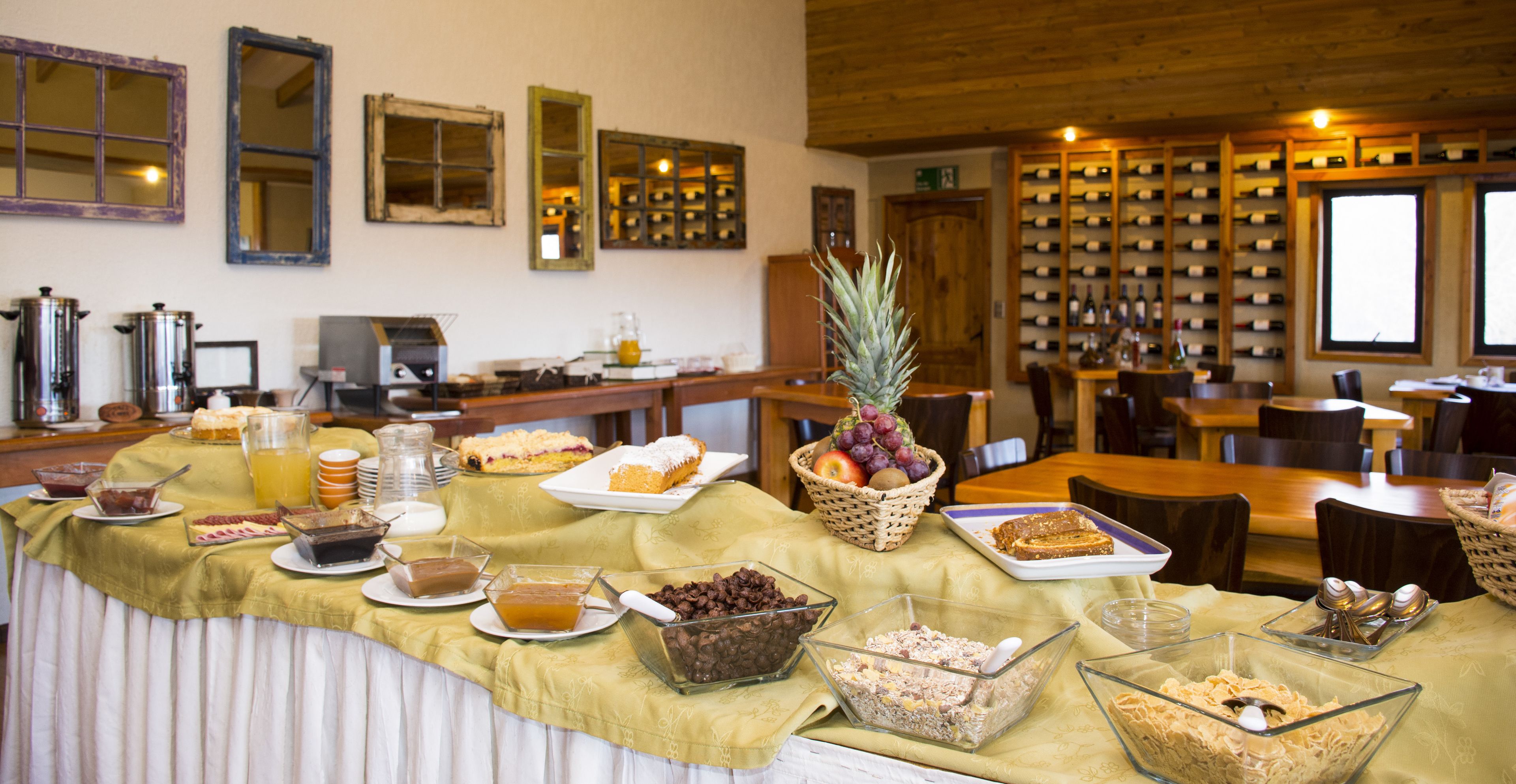 Desayuno buffet incluido todos los días 