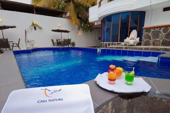 Alberca al aire libre 