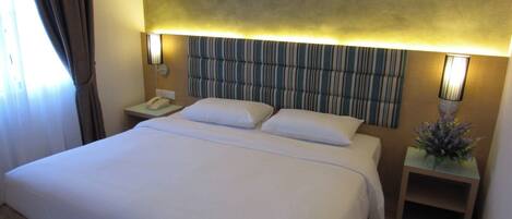 1 bedroom, memory foam beds, minibar, in-room safe