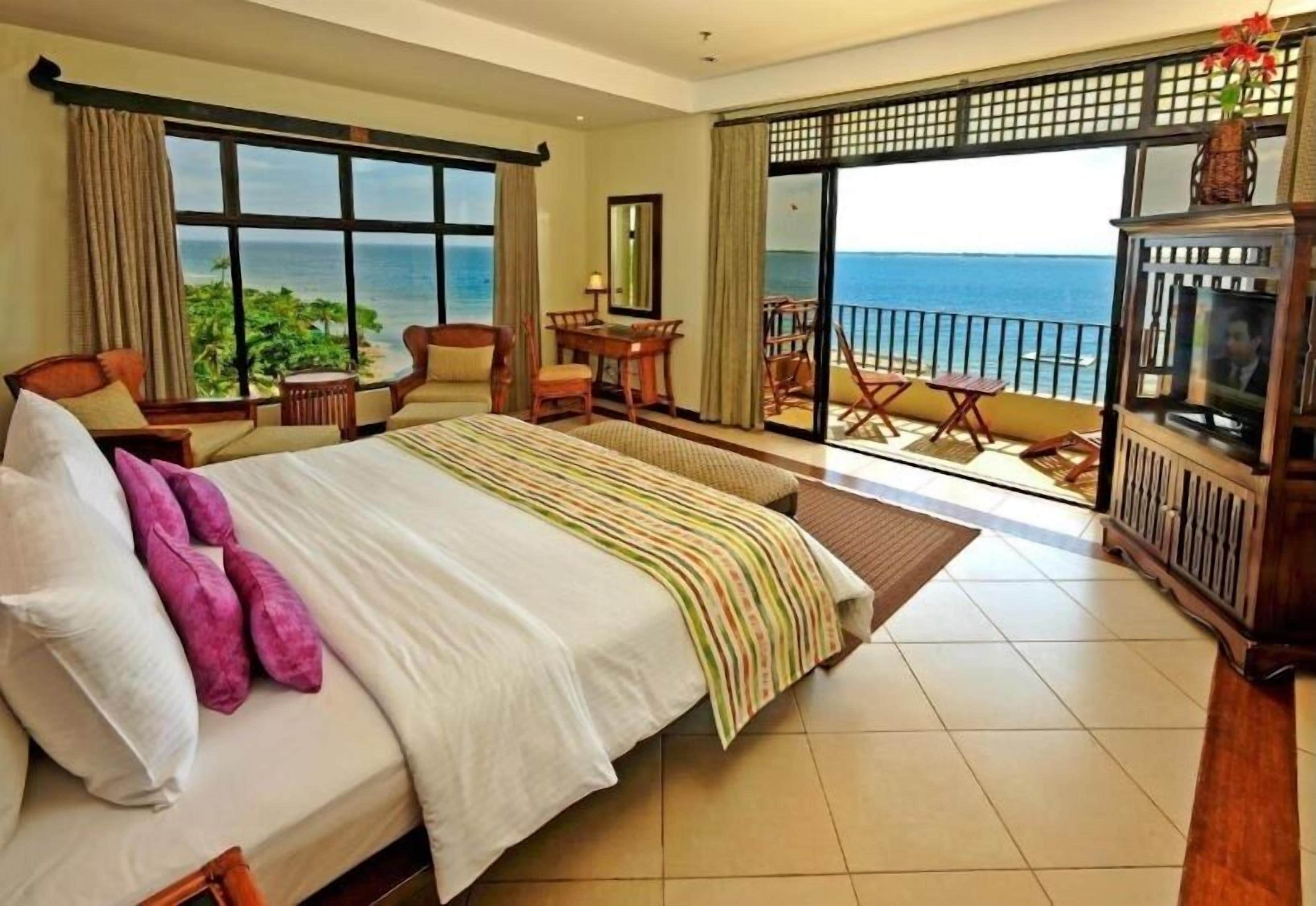 Habitació familiar, no fumadors, vistes a l'oceà | Vista de la platja o del mar