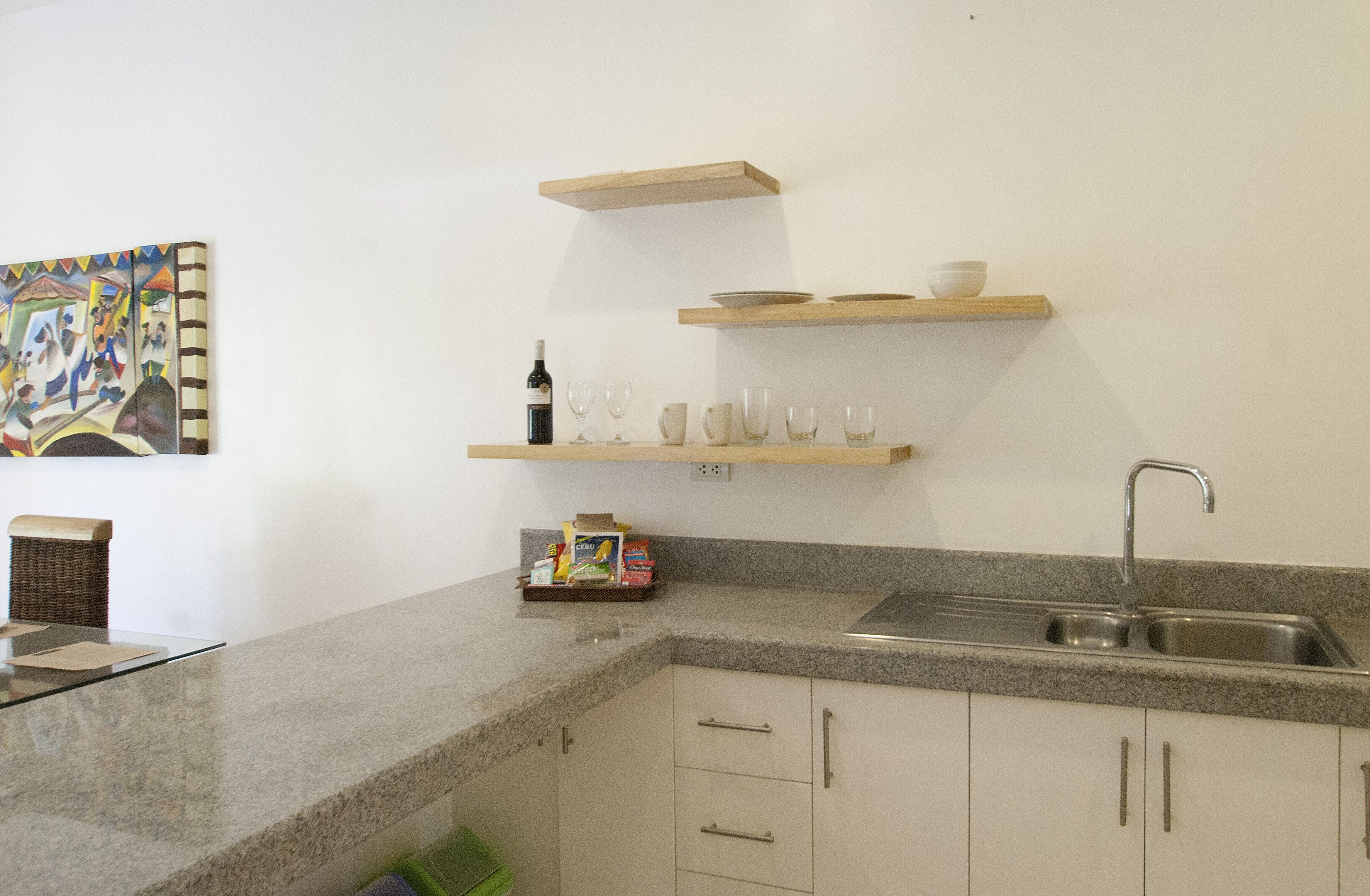 garden apartment	 | private kitchen