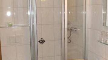 Shower, hair dryer
