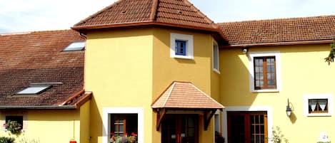 Fassade der Unterkunft