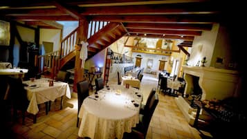 Dîner servi sur place
