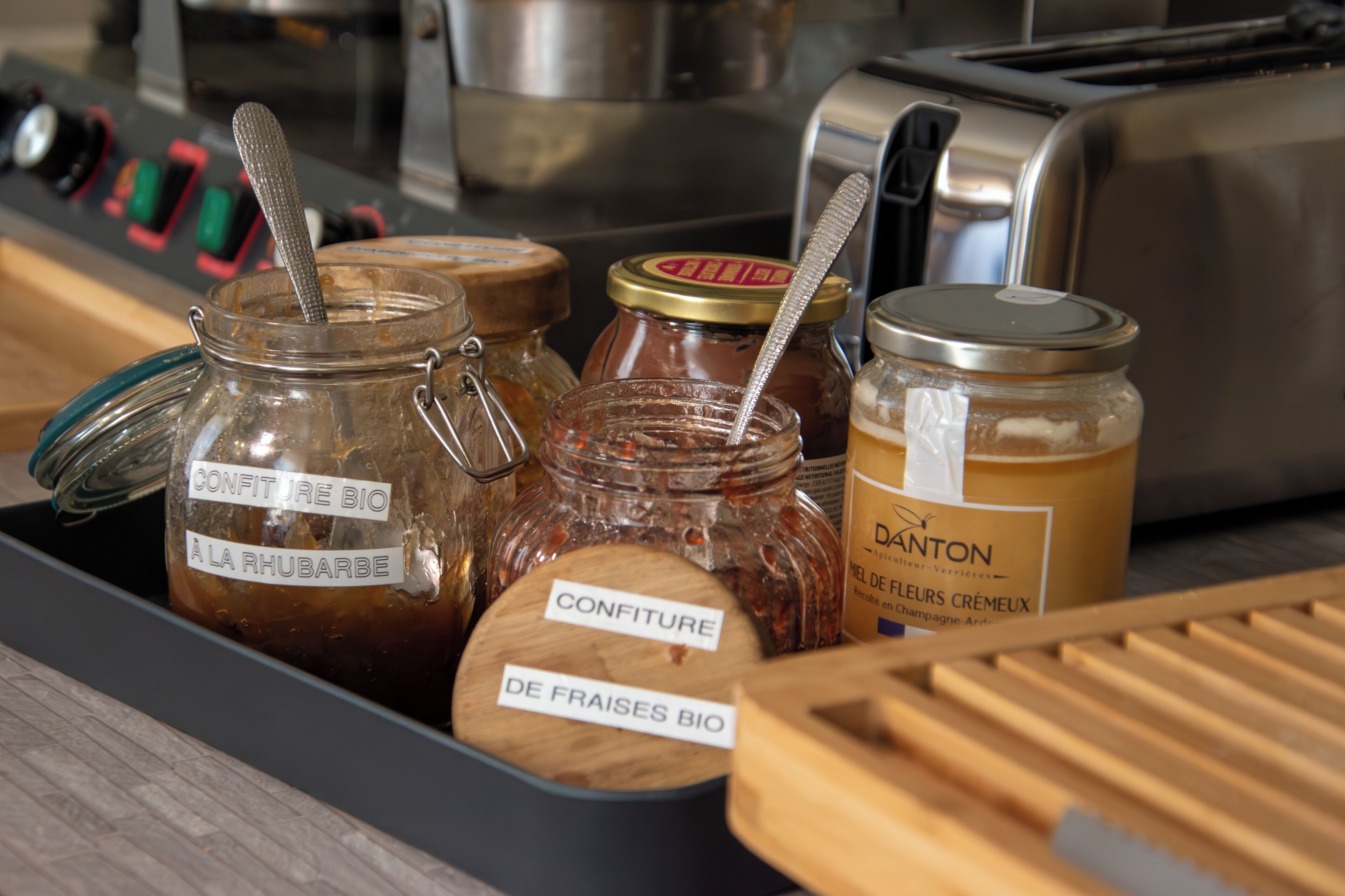 daily buffet breakfast (eur 9 per person)