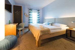 Tweepersoonskamer | Een kluis op de kamer, een strijkplank/strijkijzer, gratis wifi