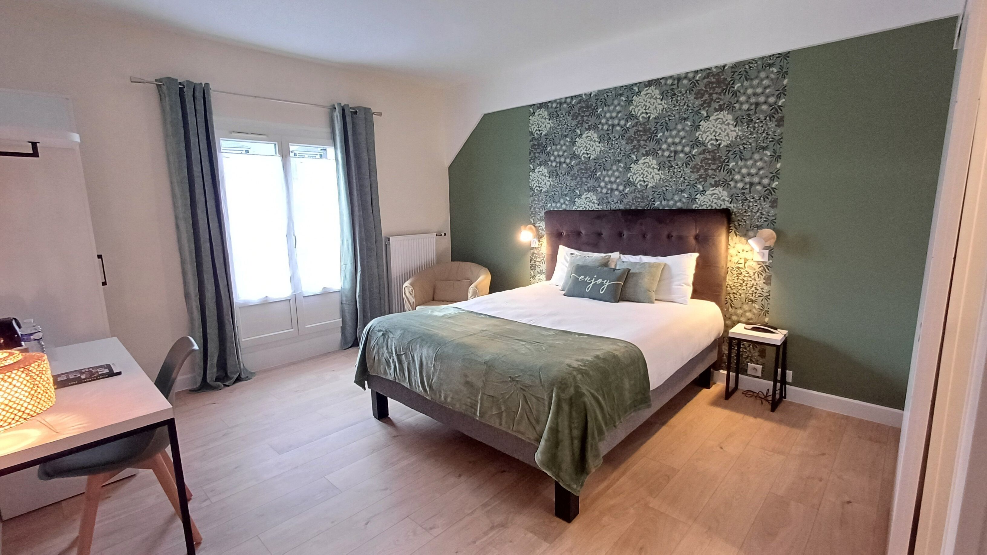 더블룸 | 책상, 암막 커튼, 다리미/다리미판, 무료 WiFi