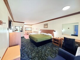Quarto luxo, 1 cama King | Escrivaninha, Wi-Fi de cortesia